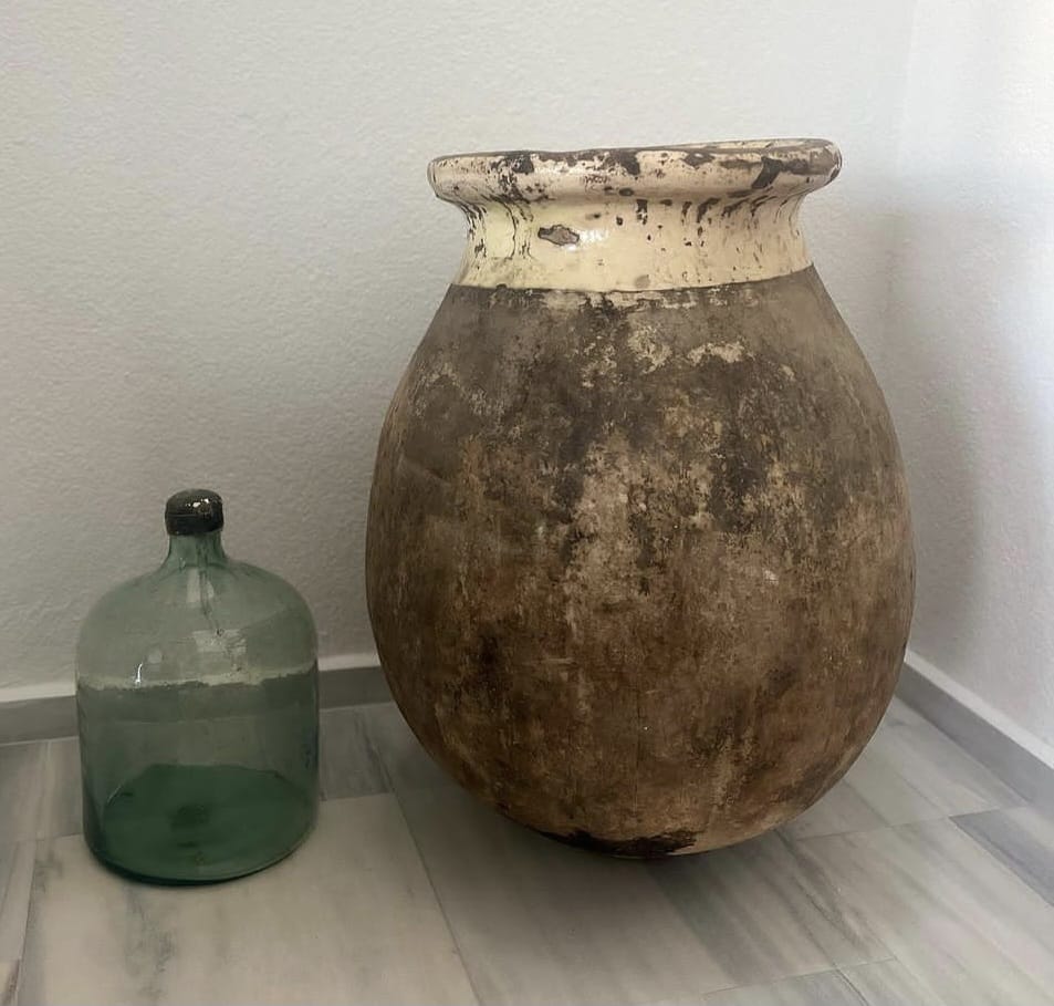 ESKİ KÜP MARSİLYA - ESKİ CAM DAMACANA